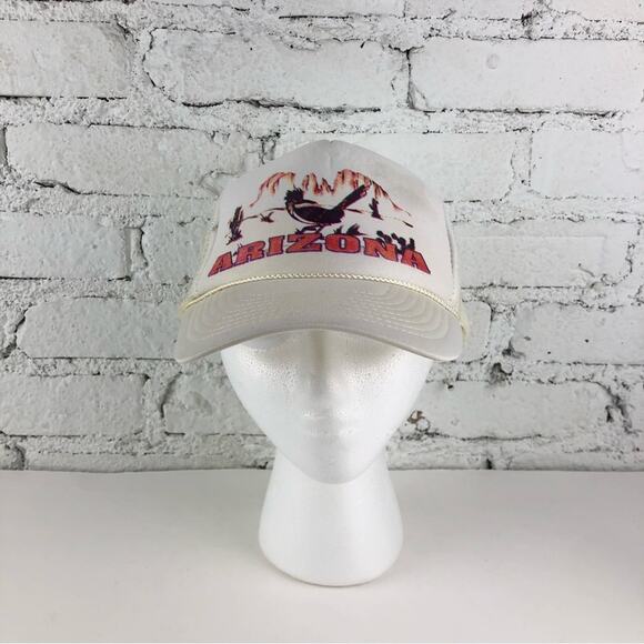 Vintage Arizona Farmer Trucker Snapback Hat - Picture 2 of 9